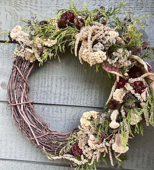 autumn wreath seasonal holiday